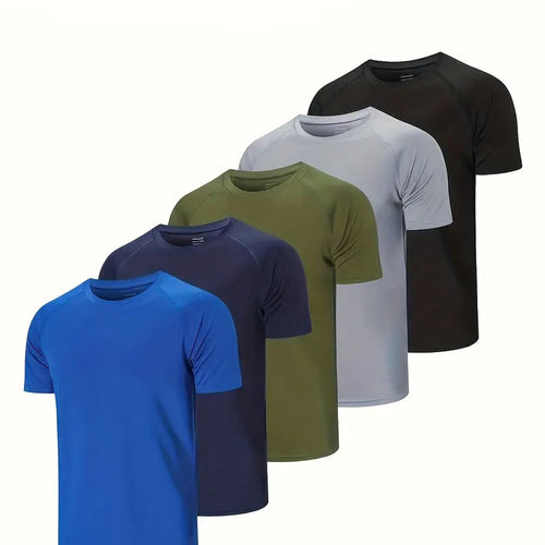 Camiseta de manga corta con cullo redondo