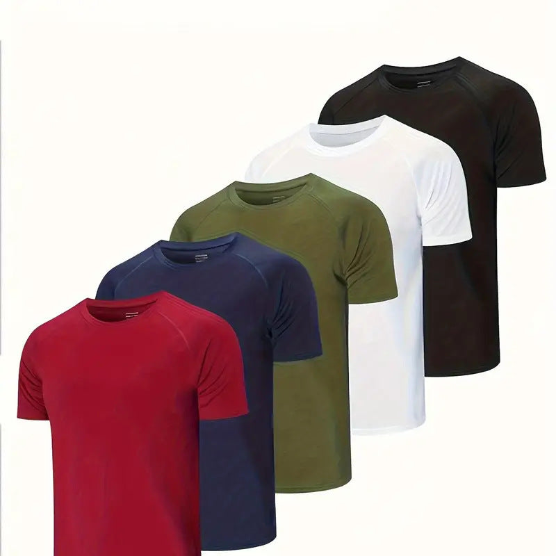 Camiseta de manga corta con cullo redondo