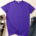 Camiseta de manga corta con cullo redondo